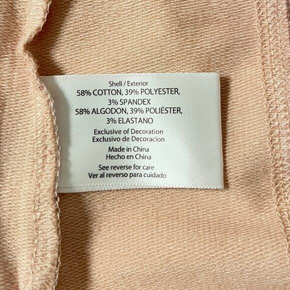 Wild Fox But Cocktails First Statement Sweatshirt in Rose Pink Size Small - Picture 6 of 6